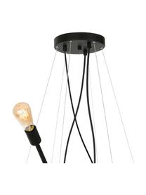 Lampada a sospensione retrò Vario, Nero, Ø 127 x Alt. 120 cm