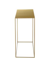 Console en métal Tensio, Métal, revêtement par poudre, Or laiton, larg. 100 x prof. 35 cm