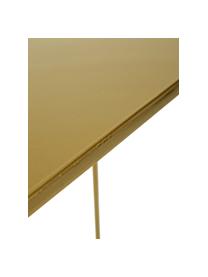 Console en métal Tensio, Métal, revêtement par poudre, Or laiton, larg. 100 x prof. 35 cm