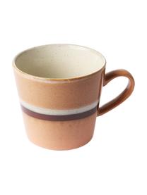 Set 4 tazze fatte a mano 70's, Gres, Multicolore, Ø 12 x Alt. 9 cm, 300 ml