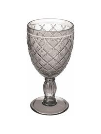Weingläser Rombi, 6er Set, Glas, Bunt, Ø 9 x H 17 cm