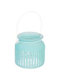 Bougeoir pour bougies chauffe-plat en verre turquoise Claire, Turquoise, Ø 11 cm x haut. 11 cm