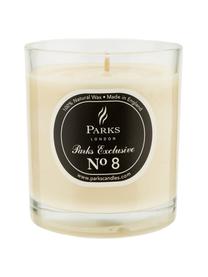 Bougie parfumée Exclusive nº 8 (feu de bois), Blanc, noir, Ø 8 x haut. 9 cm