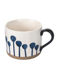 Tasses Masai, 2 élém., Porcelaine Fine Bone China
Fine Bone China est une porcelaine tendre, qui se distingue particulièrement par sa brillance et sa translucidité, Bleu, blanc, imprimé, Ø 8 x haut. 8 cm, 400 ml