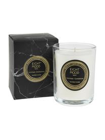 Vela perfumada Black Marble (gardenia), Recipiente: vidrio, Transparente, Ø 9 x Al 12 cm