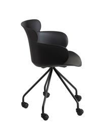 Silla de oficina de plástico Eva, Plástico (PP), Negro, An 61 x F 58 cm