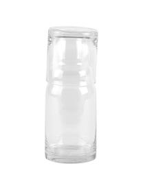 Waterkaraf Wadi met glas, 800 ml, 2-delige set, Glas, Transparant, H 21 cm, 800 ml