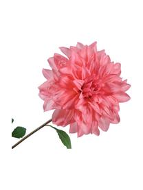Sztuczny kwiat dalii Rosalina, Tworzywo sztuczne, Blady różowy, zielony, D 230 x W 10 cm