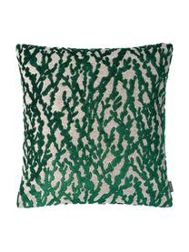 Housse de coussin 40x40 vert/beige Elio, Vert, beige