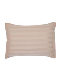 Fundas de almohada de satén Willa, 2 uds., Gris pardo, An 50 x L 70 cm