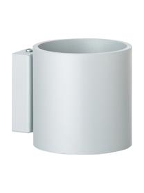 Kleine Wandleuchte Adana in Grau, Lampenschirm: Aluminium, pulverbeschich, Grau, B 10 x H 10 cm