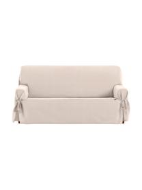 Housse de canapé Levante, 65 % coton, 35 % polyester, Beige, larg. 160 x haut. 110 cm