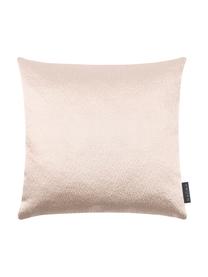 Housse de coussin beige brillant Nilay, Beige