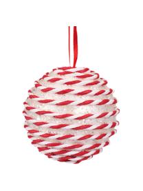 Komplet bombek Pop, 12 elem., Pianka, Czerwony, biały, Ø 8 cm