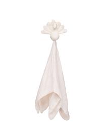 Doudou en coton bio Peacock, Rose blush