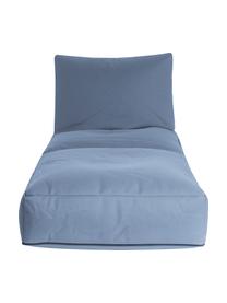 Garten-Loungesessel Sitzsack Twist mit Liegefunktion, Bezug: Polyacryl Dralon (garngef, Blau, B 70 x T 80 cm