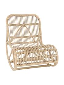 Rattan-Schaukelstuhl Kim, Rattan, naturbelassen, Rattan, B 62 x T 90 cm