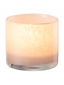Waxinelichthouder Jade, Glas, Lichtroze, Ø 9 x H 9 cm