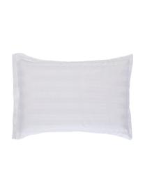 Taie d'oreiller 50x70 satin blanche Willa, 2 pièces, Blanc, larg. 50 x long. 70 cm