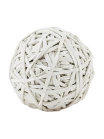 Sfera di elastici Rubba, Gomma, Bianco, Ø 10 x Alt. 10 cm