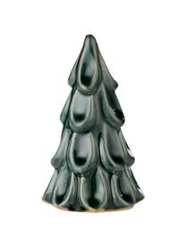 Deko-Objekt Vionia Christmas Tree, Keramik, Dunkelgrün, Ø 7 x H 12 cm