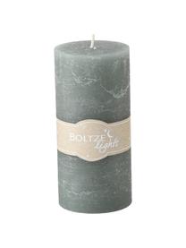 Set de velas Trent, 3 pzas., Cera, Crema, verde, gris pardo, Ø 7 x Al 15 cm