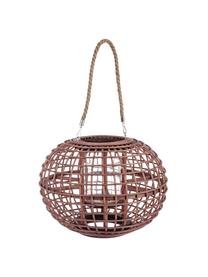 Windlicht Mombasa, Windlicht: Rattan, Griff: Jute, Rattan, Ø 37 x H 26 cm