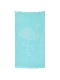 Fouta Capri Flamingo, Turquesa, An 90 x L 160 cm