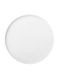 Plateau décoratif rond Circle, Acier inoxydable, revêtement par poudre, Blanc, mat, Ø 30