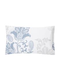 Fundas de almohada Camille, 2 uds., 50 x 80 cm, 100% algodón
El algodón da una sensación agradable y suave en la piel, absorbe bien la humedad y es adecuado para personas alérgicas, Blanco, azul, gris, An 50 x L 80 cm