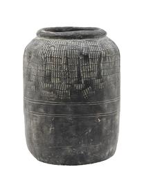 Grand vase béton Jalna, Béton, Tons gris, Ø 24 x haut. 32 cm