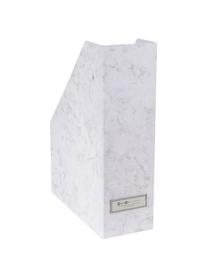 Portadocumenti Viktoria, Bianco marmorizzato, Larg. 10 x Alt. 32 cm