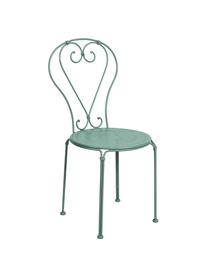 Chaise de jardin en métal Century, Vert sauge