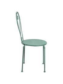 Chaise de jardin en métal Century, Vert sauge