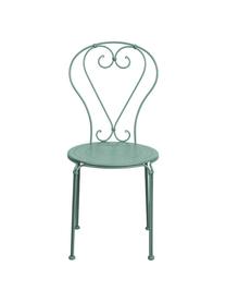 Chaise de jardin en métal Century, Vert sauge