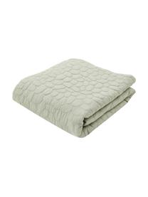 Gewatteerde bedsprei Mailey in lichtgroen, 100% polyester, Lichtgroen, B 150 x L 250 cm (voor bedden tot 100 x 200)