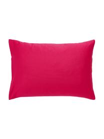 Fundas de almohada de satén de diseño Weyda, 2 uds., Blanco, rosa, An 50 x L 70 cm