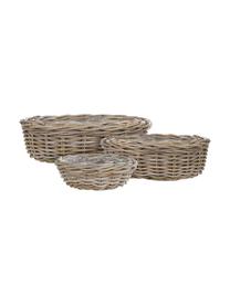 Set ceste Marcia, 3 pz., Rattan, Diverse dimensioni