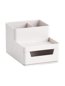 Organiseur bureau Kevin, Plastique (ABS), Gris clair, larg. 15 x haut. 9 cm