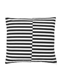 Poszewka na poduszkę Ivo, 100% bawełna, Biały, czarny, S 45 x D 45 cm