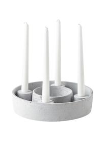 Candelabro Ring, Plastica, Grigio, Ø 26 x Alt. 6 cm