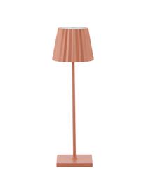 Přenosná stmívatelná venkovní stolní lampa Trellia, Oranžová