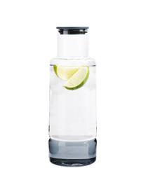 Waterkaraf Billund met kleurverloop, 1 L, Deksel: biocomposiet, Transparant, donkerblauw, 1 L