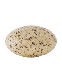 Lampada piccola da tavolo in vetro soffiato Marno, Lampada: vetro soffiato, Tonalità beige, maculato, Ø 30 x Alt. 17 cm