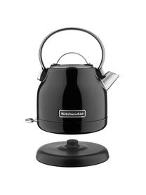 Wasserkocher Classic, 1.25 L, Edelstahl, Schwarz, glänzend, B 23 x H 26 cm