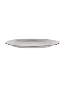 Plateau décoratif gris clair Banquet, Aluminium, enduit, Gris clair, Ø 32 cm