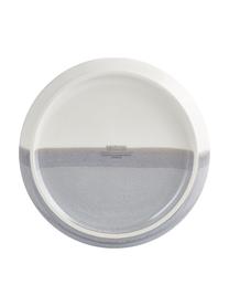 Porzellan-Müslischale Ilan, 2 Stück, Porzellan, Blau, Grau, Cremeweiß, Ø 16 x H 2 cm
