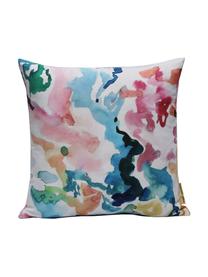 Housse de coussin imprimé aquarelle Zuza, Multicolore