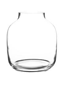 Große Glas-Vase Yanna, Glas, Transparent, Ø 26 x H 29 cm