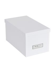 Úložné boxy Silvia, 2 ks, Bílá, Š 17 cm, V 15 cm